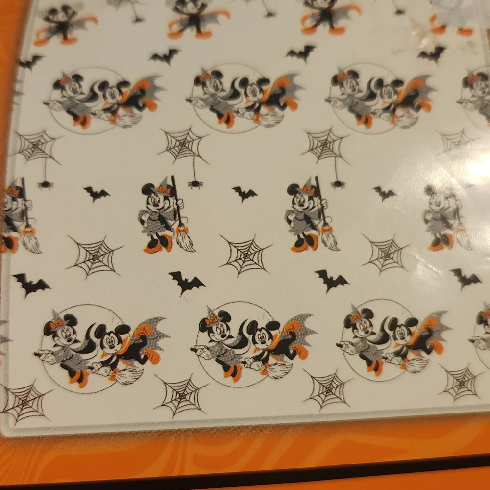 Disney Halloween Blanket Soft Plush Mickey & Minnie Mouse Full/Queen 90x90
